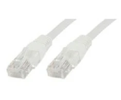 MicroConnect CAT 6 U/UTP kabelis 1 m PVC baltas (B-UTP601W)