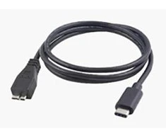 USB kabelis MicroConnect USB-C - mikroUSB 1 m juodasis (USB3.1CAMIB3.11)