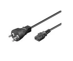 MicroConnect Maitinimo laidas DK 1m IEC320 - PE12041R maitinimo laidas