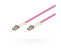 „MicroConnect Duplex LC/LC“ 50/125 µm OM4 25m (FIB440425P)