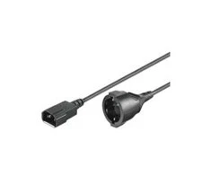 Maitinimo kabelis MicroConnect Adapteris C14 -Schuko, 2m (PE130200)