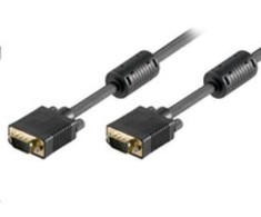 MicroConnect 3m HD15 M/M - 3 m - VGA (D-Sub) - VGA (D-Sub) - Juodas - Male/Male