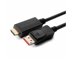 Kabelis MicroConnect Rodyti Uostas - HDMI 1,5m juoda (MC- DP- 1504K)