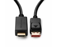 MicroConnect „DisplayPort“ – HDMI laidas 0,5 m juodas (MC-DP-HDMI-0504K)