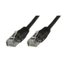 MicroConnect Patchord U / UTP CAT5E, PVC, juoda, 7,5m (B-UTP5075S)