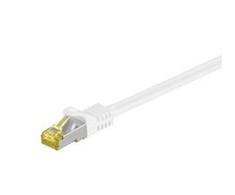 „MicroConnect CAT 7 S“ / FTP RJ45 Baltas 7,5 m (SFTP7075W)