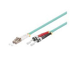 MicroConnect šviesolaidinis jungiamasis laidas LC/UPC - ST/UPC, 50/125 OM3, 7m (FIB412007)