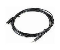 Kabelis MicroConnect Jack 3,5mm - Jack 3,5mm 5m juoda (AUDLR5)