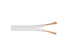 „MicroConnect“ garsiakalbio kabelis, 100, Baltas (AUDSPEAKER2-100C)
