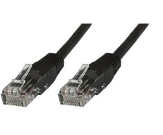 MicroConnect T / UTP CAT6 0,25m Juodas PVC (B- UTP60025S)