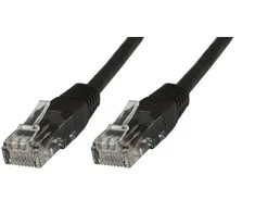MicroConnect T / UTP CAT6 0,25m Juodas PVC (B- UTP60025S)