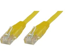 MicroConnect Jungiamasis kablys U / UTP CAT6 0,25 m geltonasis PVC (B-UTP60025Y)