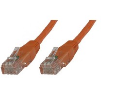MicroConnect Pečkordas, U / UTP, CAT6, PVC, 2m, oranžinė (B-UTP602O)