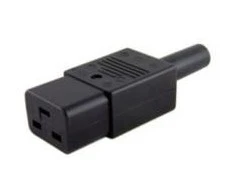 Maitinimo kabelis MicroConnect Maitinimo šaltinis C19, juodas (C19PLUG)