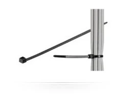 Organizacija MicroConnect Juoda 100 galvų (CABLETIE3)