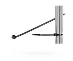 Organizacija MicroConnect Juoda 100 galvų (CABLETIE5)