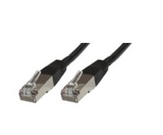 MicroConnect RJ-45 kt.6 F / UTP Juodas 20m (STP620S)