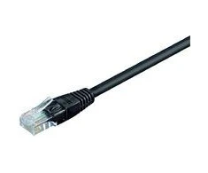 MicroConnect RJ-45 / RJ-45 kat.5E 15m Juoda (UTP515S)
