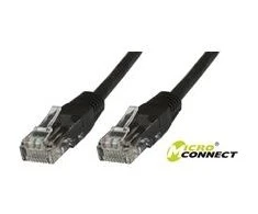 MicroConnect RJ-45 / RJ-45 kat.5E 15m Juoda (UTP515S)