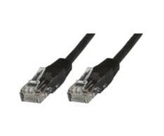 MicroConnect RJ-45 / RJ-45 kt.5E 15m Juoda (B-UTP515S)