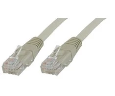MicroConnect RJ-45 kt.6 0,5 m Balta (V-UTP6005W- FLAT)