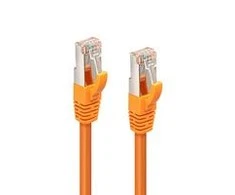 MicroConnect CAT6A S / FTP 2m Oranžinė LSSH