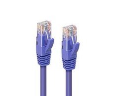 MicroConnect CAT6A UTP 7.5m Violetinė LSZH