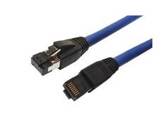 MicroConnect CAT8.1 S / FTP 3m Mėlyna LSZH