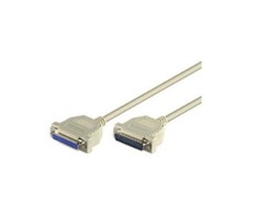 MicroConnect DB-25 - DB-25, 1,8m, Pilkas (MODGR2)