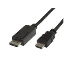 MicroConnect Port Kabelis MICRO_CONNEC HDMI M, Dipslay prievadas M, 2m, juodas