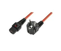 Maitinimo kabelis MicroConnect IEC LOCK C13 - R / A Schuko, 3m (EL248S)
