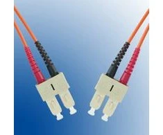 MicroConnect SC/UPC-SC/UPC šviesolaidinis jungiamasis laidas, 50/125 OM3, 25 m (FIB222025)