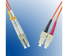 „MicroConnect Duplex LC / SC 50 / 125 μm OM3 5m“ (FIB422005)