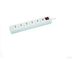 MicroConnect maitinimo juostelė 6 lizdai 5 m balta (GRU0065W)