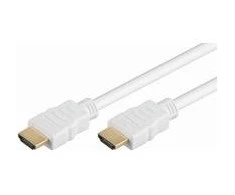 Kabelis MicroConnect HDMI - HDMI 5m balta (HDM19195V1.4W)