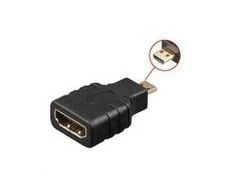 AV adapteris MicroConnect HDMI Micro - juodasis HDMI (HDM19F19MM)