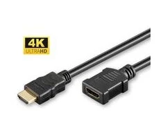 Kabelis MicroConnect Microconnect HDM19192FV2.0 HDMI kabelis 2m HDMI A tipo (standartinis) juodas