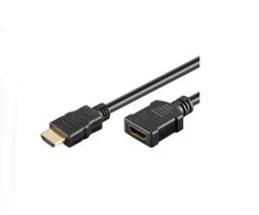 „MicroConnect HDMI“ – V–F – 5 m – 5 m – HDMI A tipo (standartinis) – HDMI A tipo (standartinis) – Juodas