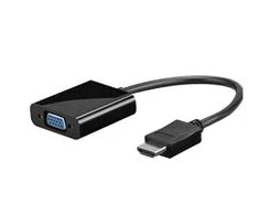 AV adapteris MicroConnect HDMI - D-Sub (VGA) + Jack 3.5mm juodas (HDMVGA2B)