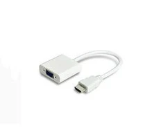 MicroConnect Adapteriai MICRO_CONNEC HDMI M, VGA F, 0.15m, baltas HDMVGA1