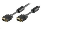 Kabelis MicroConnect D-Sub (VGA) - D-Sub (VGA) 10m juoda (MONGG10FB)