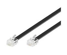 MicroConnect Moduliniai tiesios RJ12 6C / 6P 2m (MK102S)