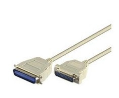 MicroConnect DB-25 – Centronics 36 kontaktų, 2m, Pilka (PRIGL2)