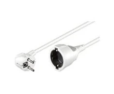 MicroConnect Schuko ilgintuvas, M-F, 3m, balta (PE140300W)