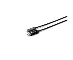 USB kabelis MicroConnect USB-A - USB-C 10m juodas (MC-USB3.2CA10OP)