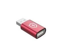 Adapteris USB MicroConnect MC-AAADAP-SC USB-A - USB-A Raudona (MC-AAADAP-SC)
