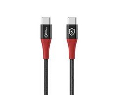 Kabelis USB MicroConnect USB-C - USB-C 1,5 m Juodas (Safe Charge USB-C to C Data)
