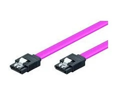MicroConnect SATA - SATA, 0,5 m, raudona (SAT15005C)