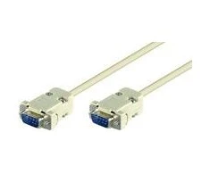 MicroConnect DB-9 - DB-9, 1,8m, Baltas (SCSEHH2)