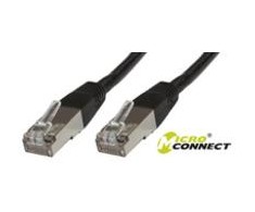 MicroConnect RJ-45 / RJ-45 cat.6 3m Juoda (SSTP603S)